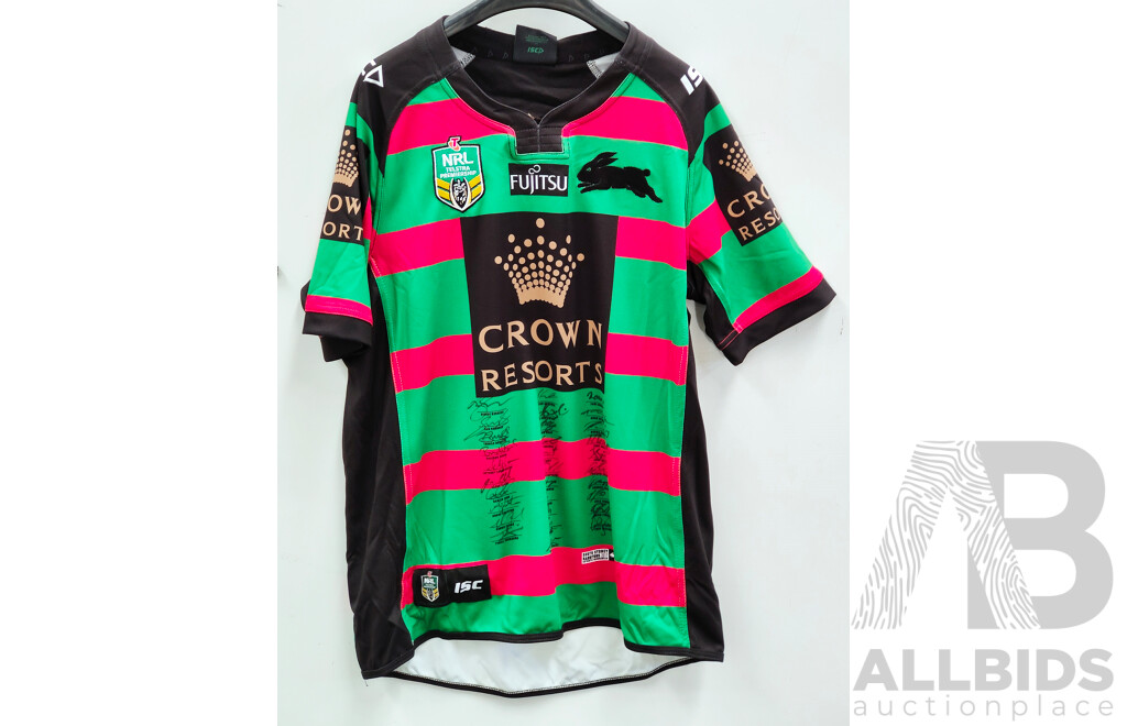 South Sydney Rabbitohs 2017 Signed Home Jersey