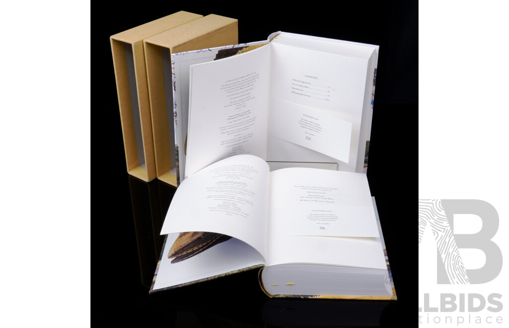 Limited Edition 28 of 125 Sets, Narative of a Survey of the Inter Tropical and Western Coasts of Australia, Phillip Parker King, Volumes 1 & 2, Hardcovers in Slip Cases, 2012