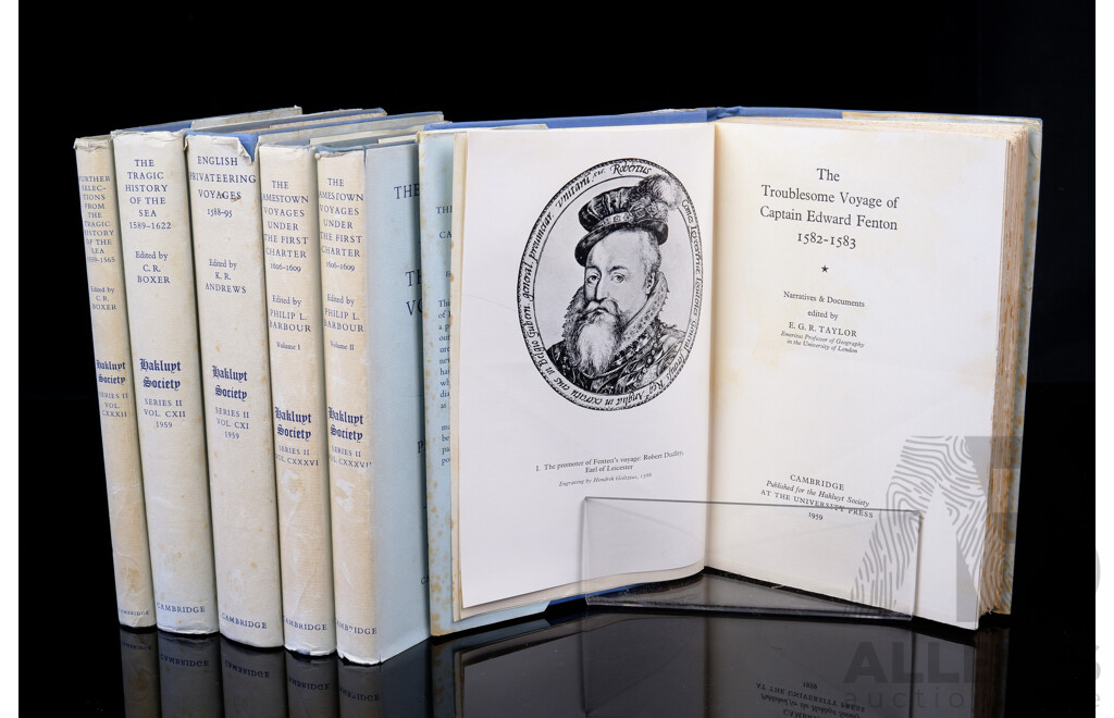Collection Six Series Two Hakluyt Society Titles, All Hardcovers with Dust Jackets