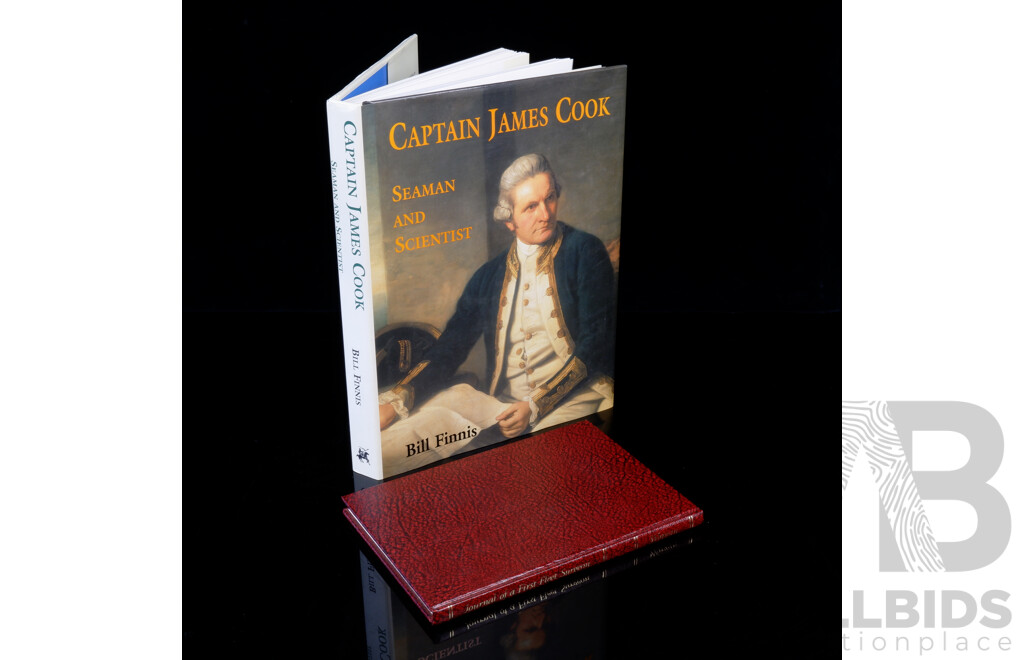 Limited Edition of 1000, Journal of a First Fleet Surgeon, George B Worgan, Library of Australia History, 1978, Hardcover Along with Captain James Cook Seaman & Scientist, Bill Finnis, Chaucer Press, 2003, Harcover with Dust Jacket