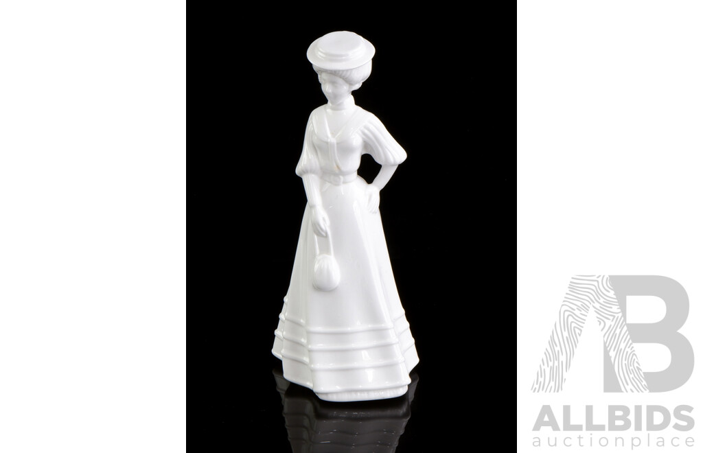 Spode Porcelain Female Figure, Lily, by Pauline Shone, Marks to Base
