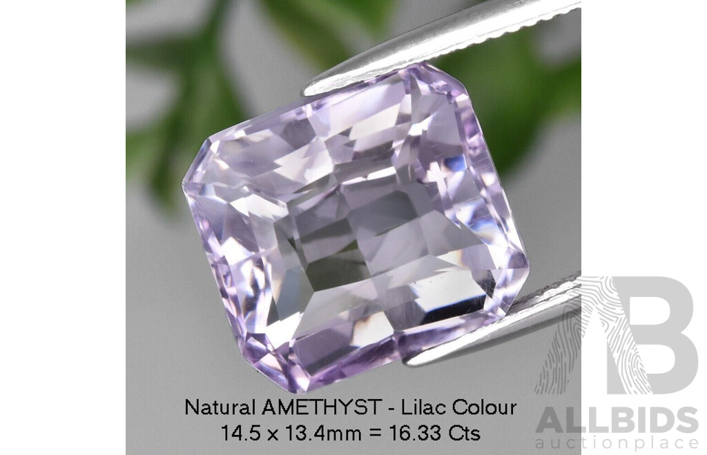 Natural AMETHYST - Lilac Colour
