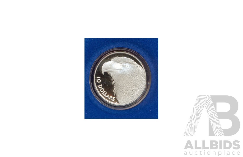 Royal AUSTRALIAN Mint: 1994 Wedge Tailed Eagle. The Birds of Australia Series. PIEDFORT COIN