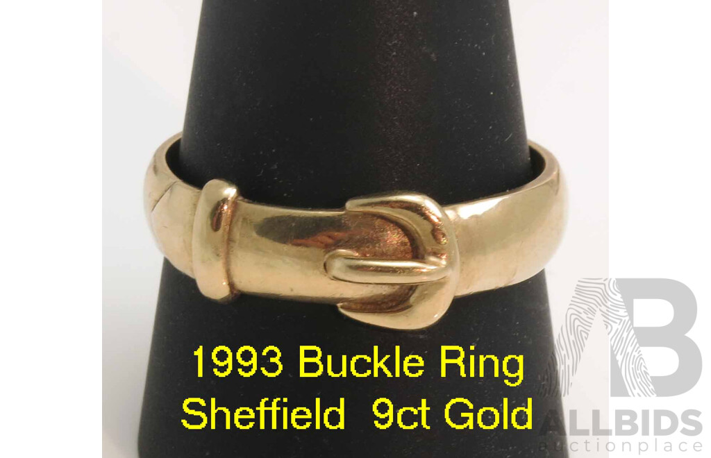 1993 Buckle Ring - 9ct Gold