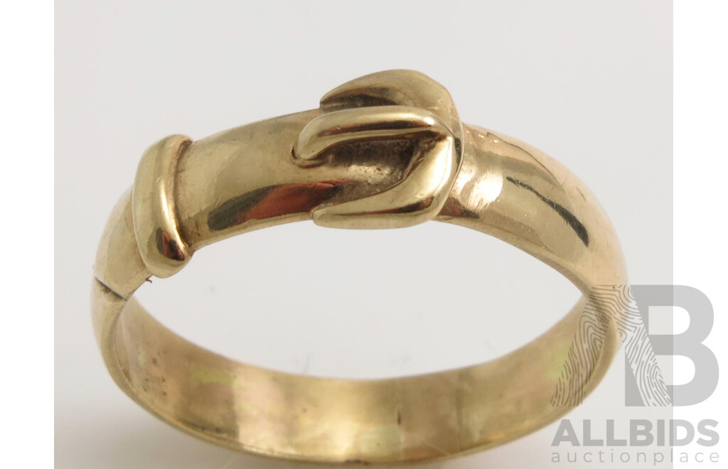 1993 Buckle Ring - 9ct Gold