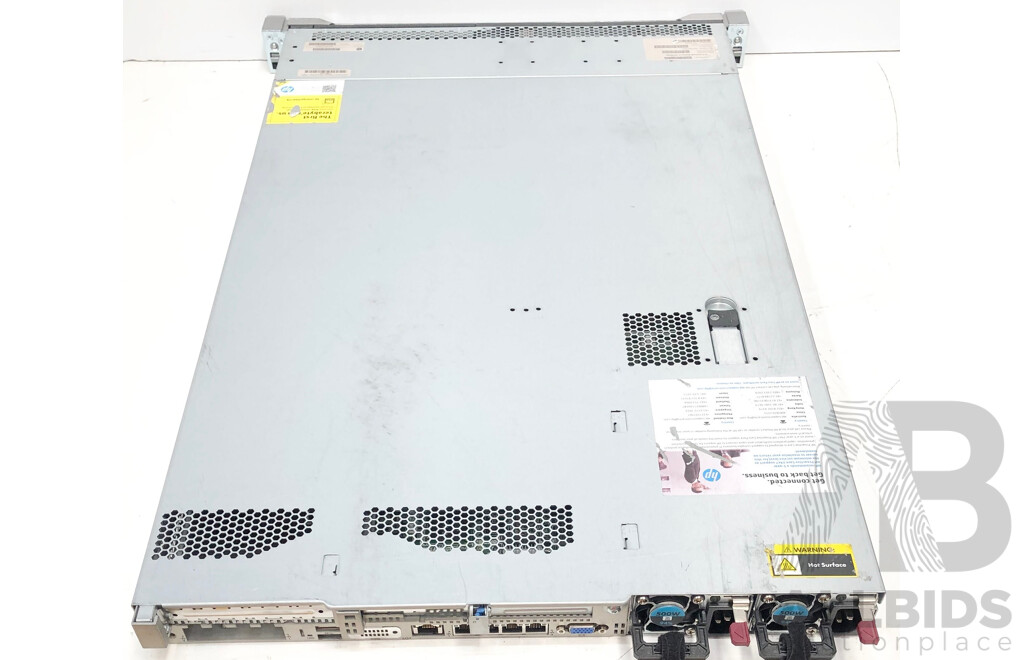 HP ProLiant DL360 Gen 9 Dual Intel Xeon (E5-2623 v3) 3.00GHz-3.50GHz 4-Core CPU 1RU Server w/ 32GB DDR4