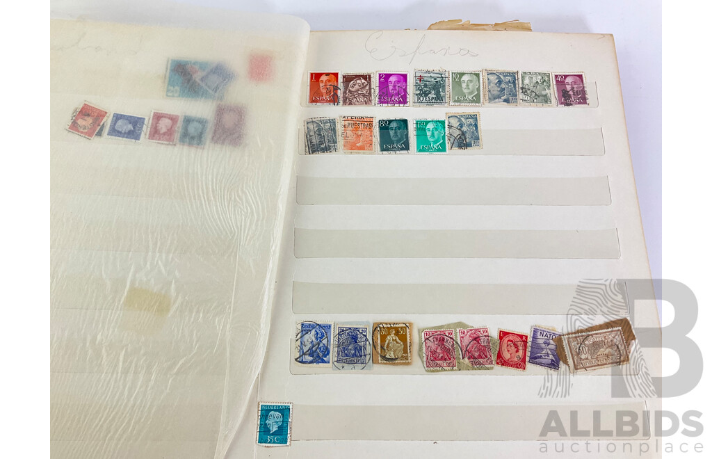 Collection of International Cancelled Stamps Including Australia, United Kingdom, Poland, Turkey, Germany and More