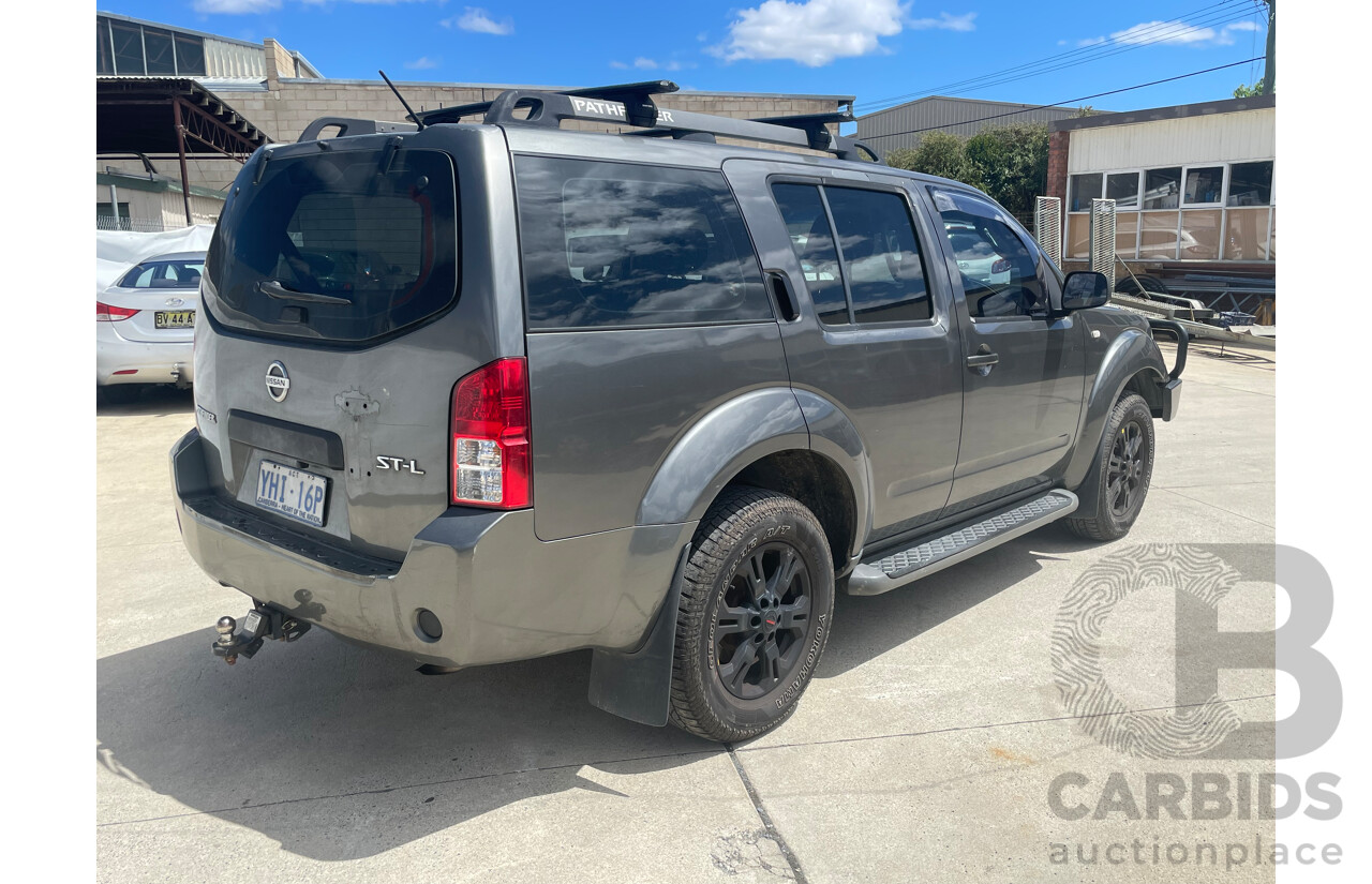 3/2006 Nissan Pathfinder ST-L (4x4) R51 4d Wagon Grey 2.5L