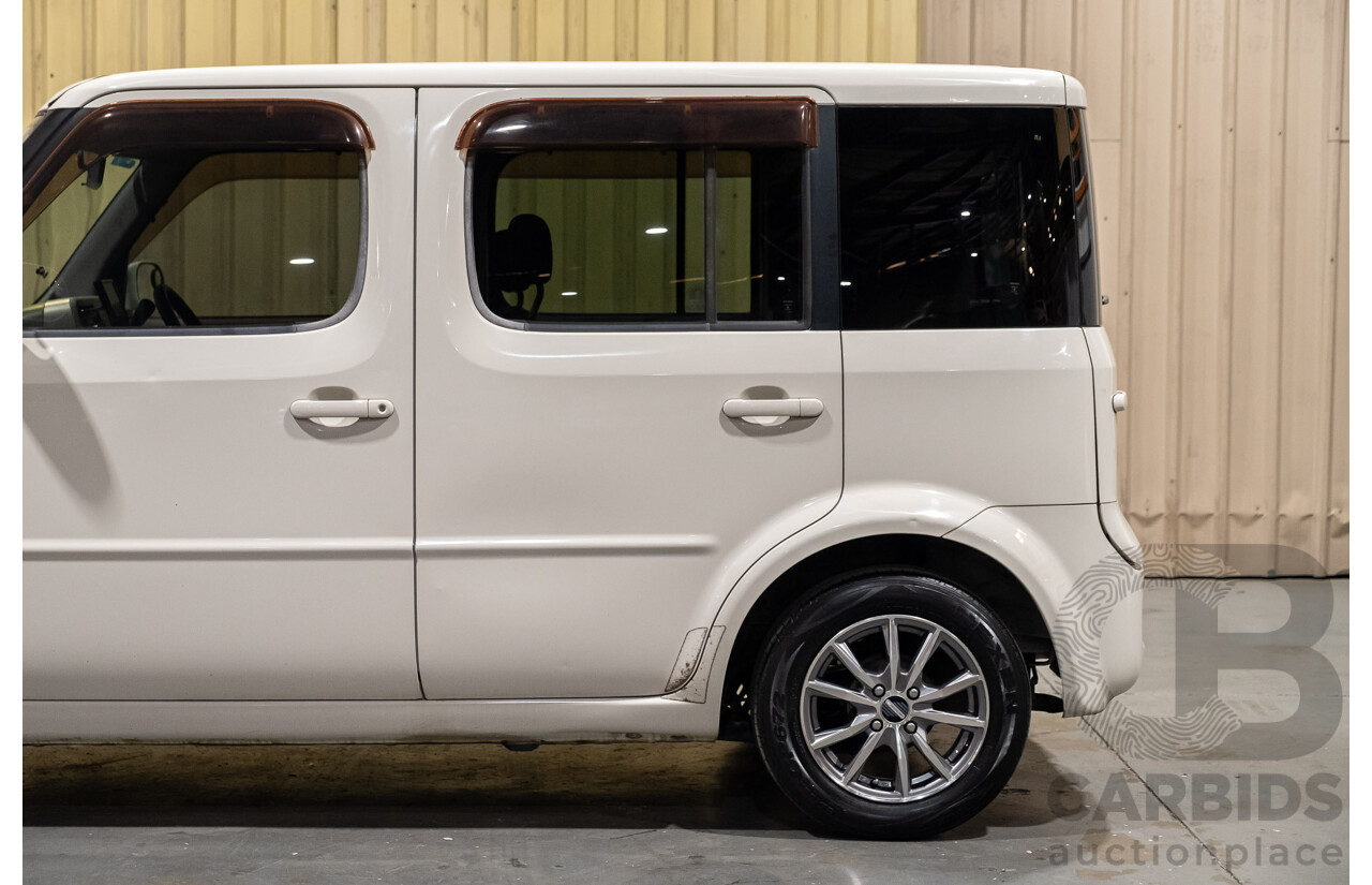 03/2003 Nissan Cube BZ11 4d Wagon White 1.4L - Used Import(dated 11/2012)