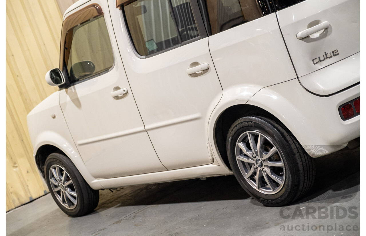 03/2003 Nissan Cube BZ11 4d Wagon White 1.4L - Used Import(dated 11/2012)