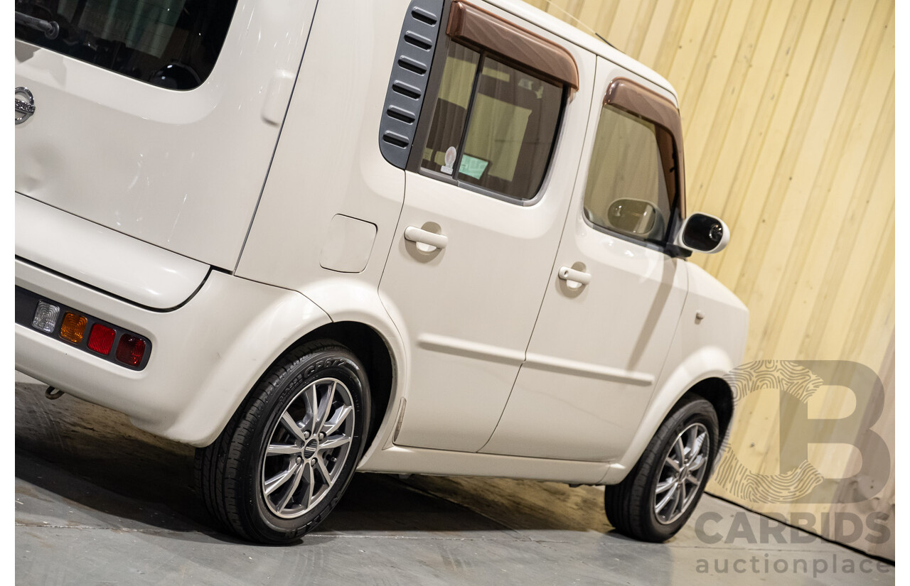 03/2003 Nissan Cube BZ11 4d Wagon White 1.4L - Used Import(dated 11/2012)