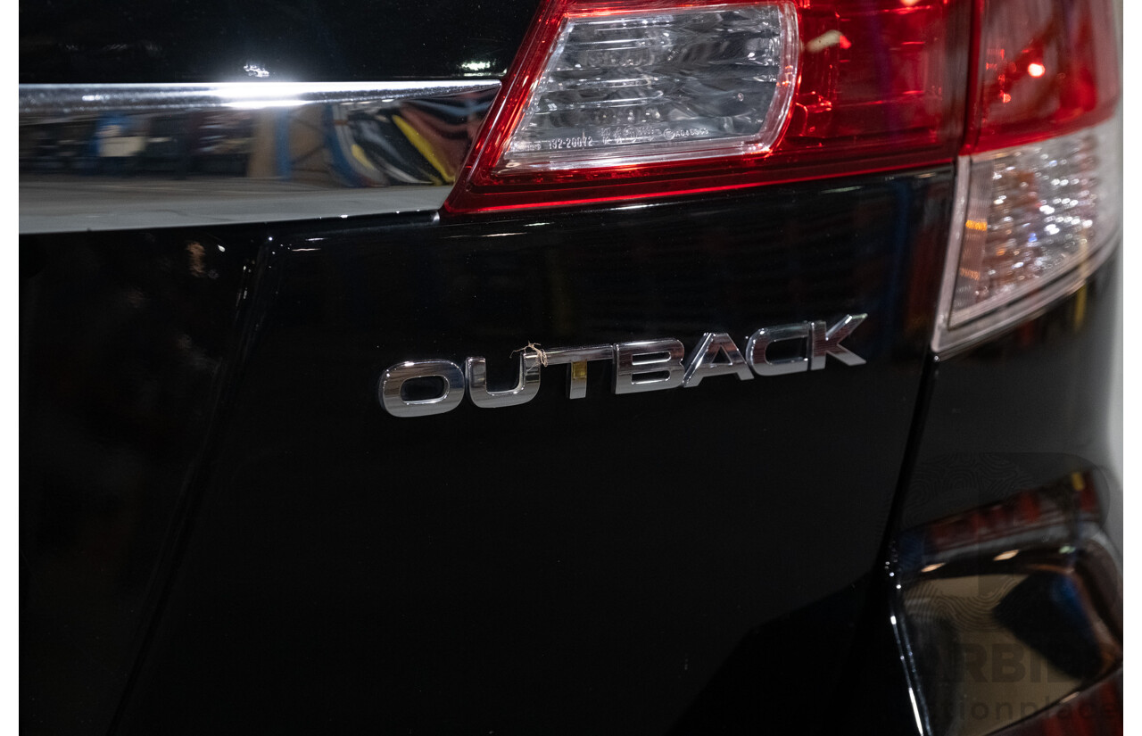 3/2010 Subaru Outback 2.5i Premium Sat-Nav (AWD) MY10 4d Wagon Black 2.5L