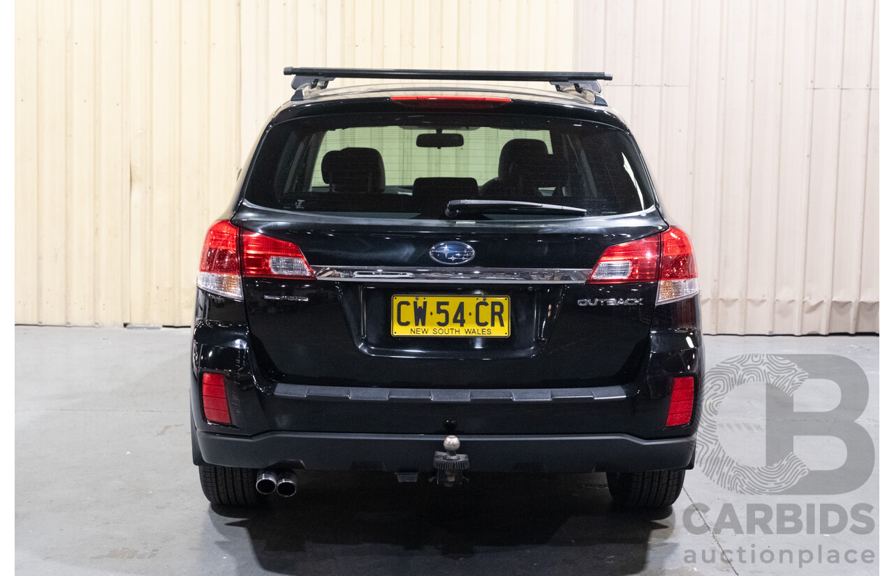 3/2010 Subaru Outback 2.5i Premium Sat-Nav (AWD) MY10 4d Wagon Black 2.5L