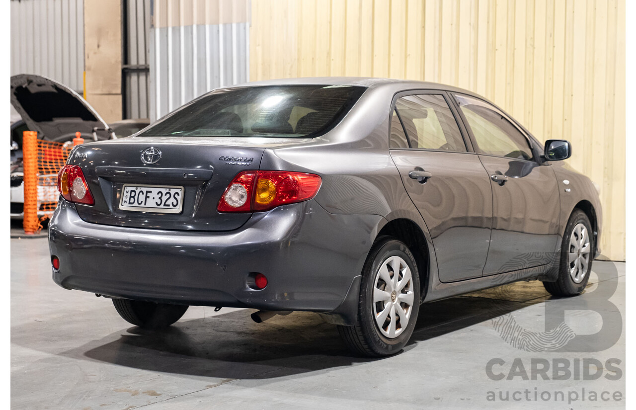 5/2007 Toyota Corolla Ascent ZRE152R 4d Sedan Grey 1.8L