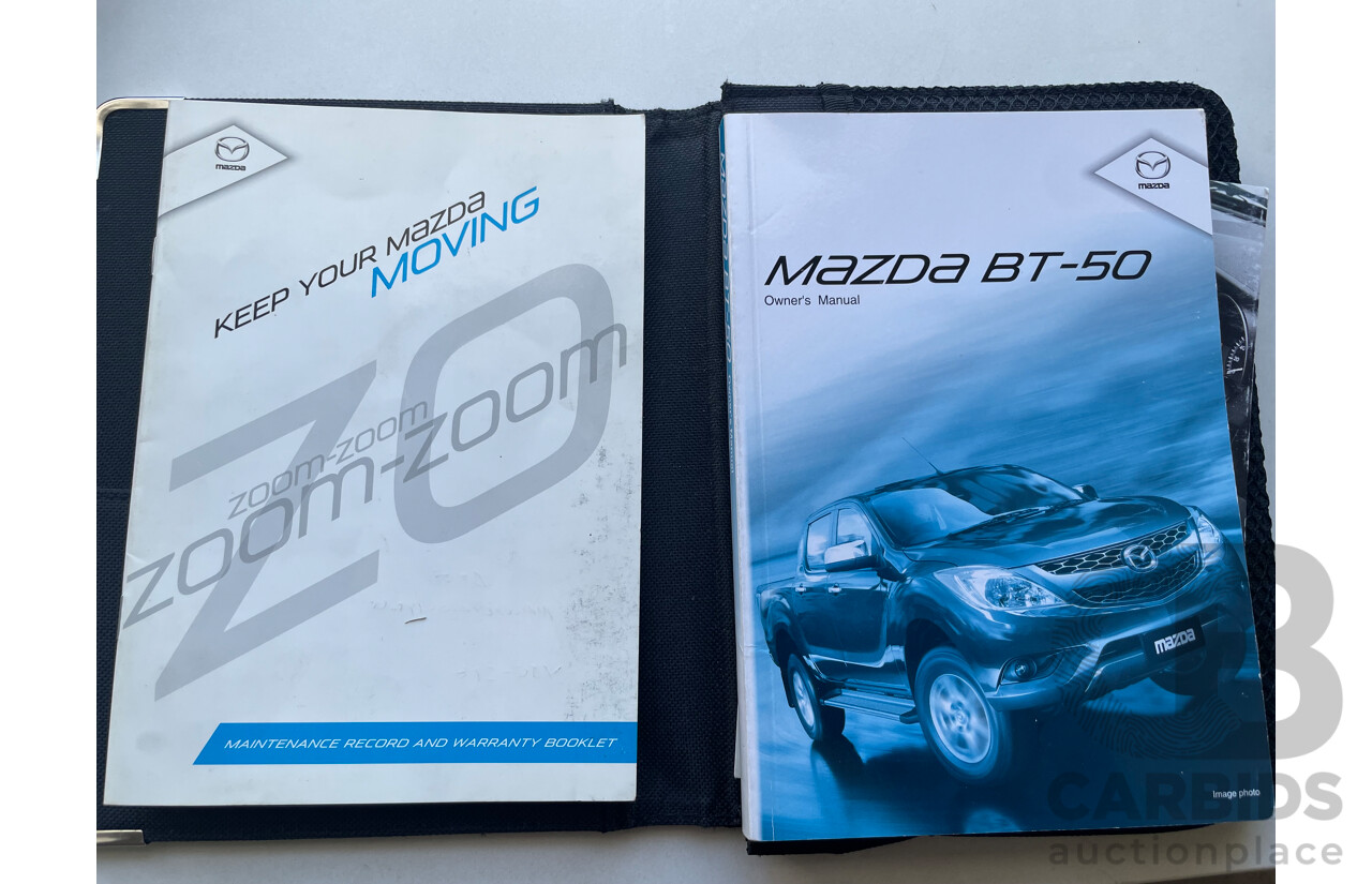 11/2013 Mazda BT50 XT (4x2)  Freestyle C/Chas Silver 3.2L