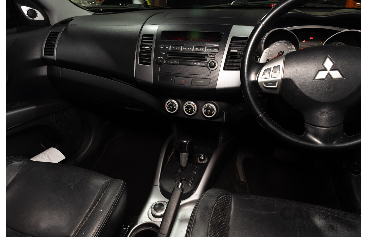 7/2007 Mitsubishi Outlander VR-X 4x4 (7 Seat) ZG MY08 4d Wagon Silver V6 3.0L