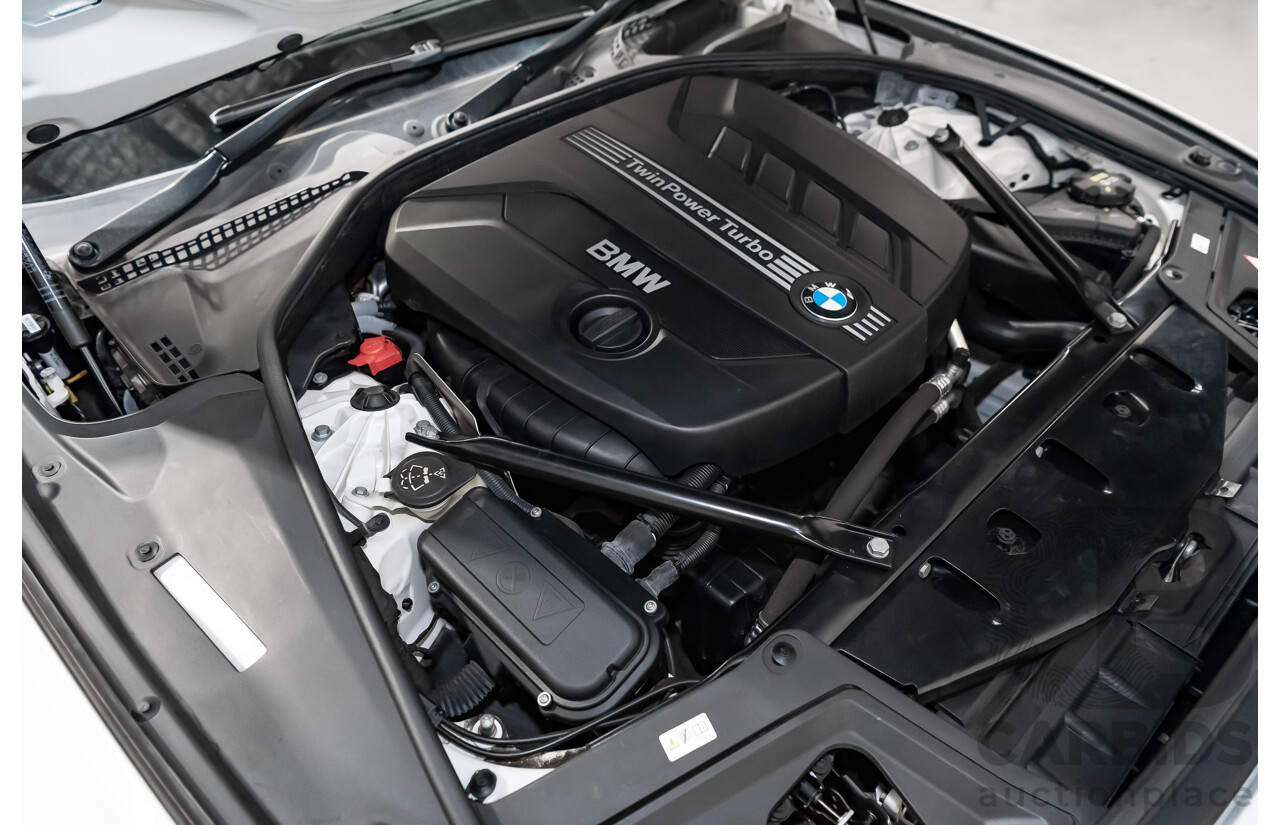 5/2014 BMW 520d Luxury Line F10 MY14 4d Sedan Alpine White Turbo Diesel 2.0L