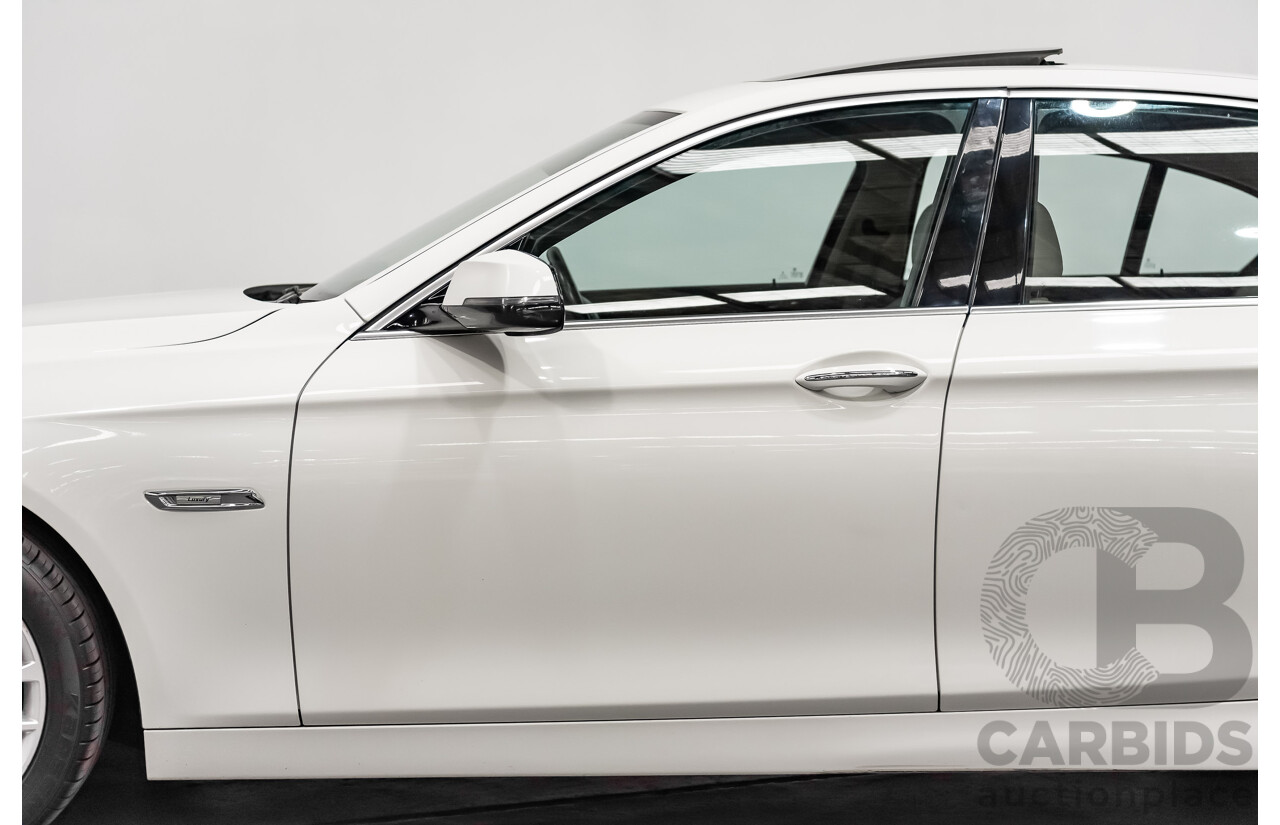 5/2014 BMW 520d Luxury Line F10 MY14 4d Sedan Alpine White Turbo Diesel 2.0L