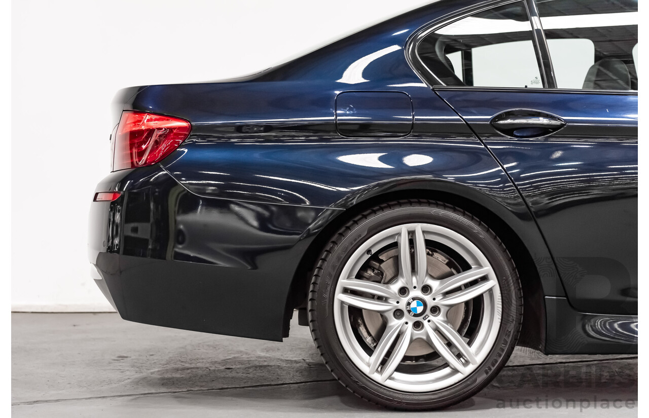 11/2013 BMW 528i M-Sport F10 MY14 4d Sedan Midnight Blue Metallic Turbo 2.0L