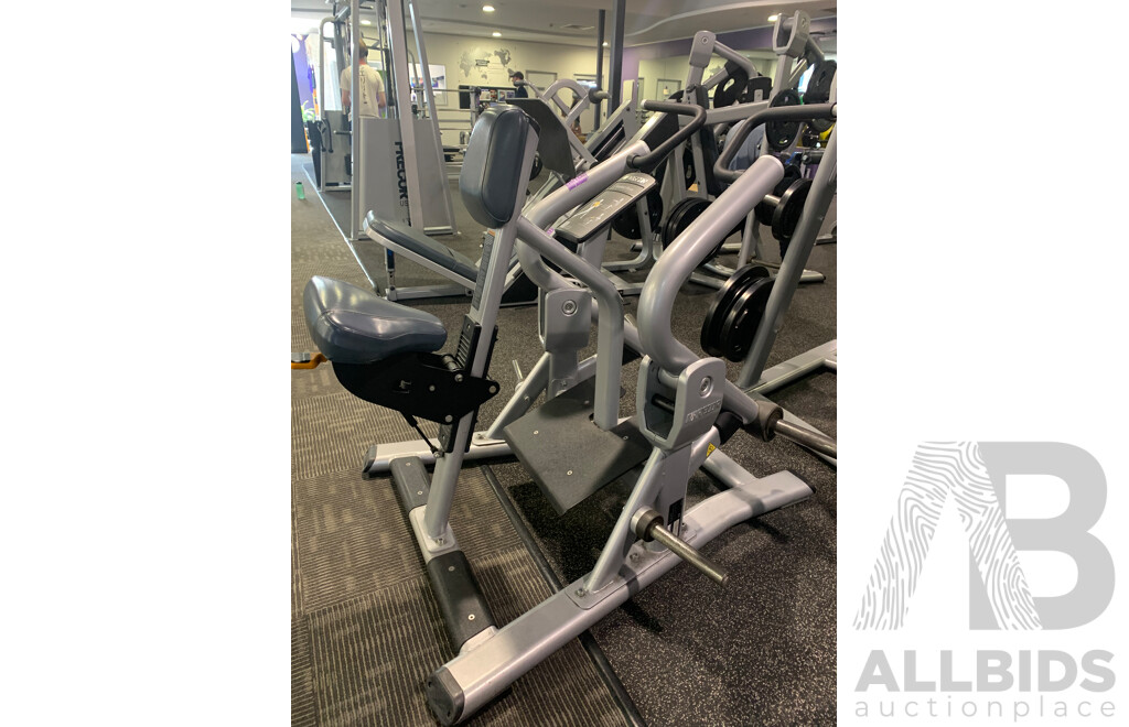 Precor Commercial Plate Loaded Seated Row Machine