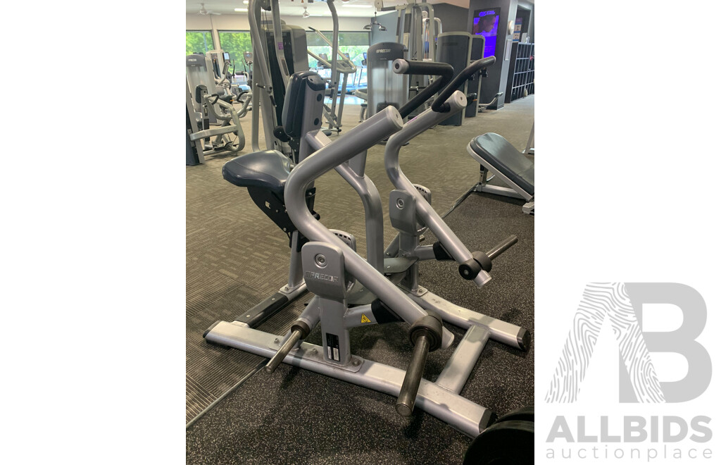 Precor Commercial Plate Loaded Seated Row Machine