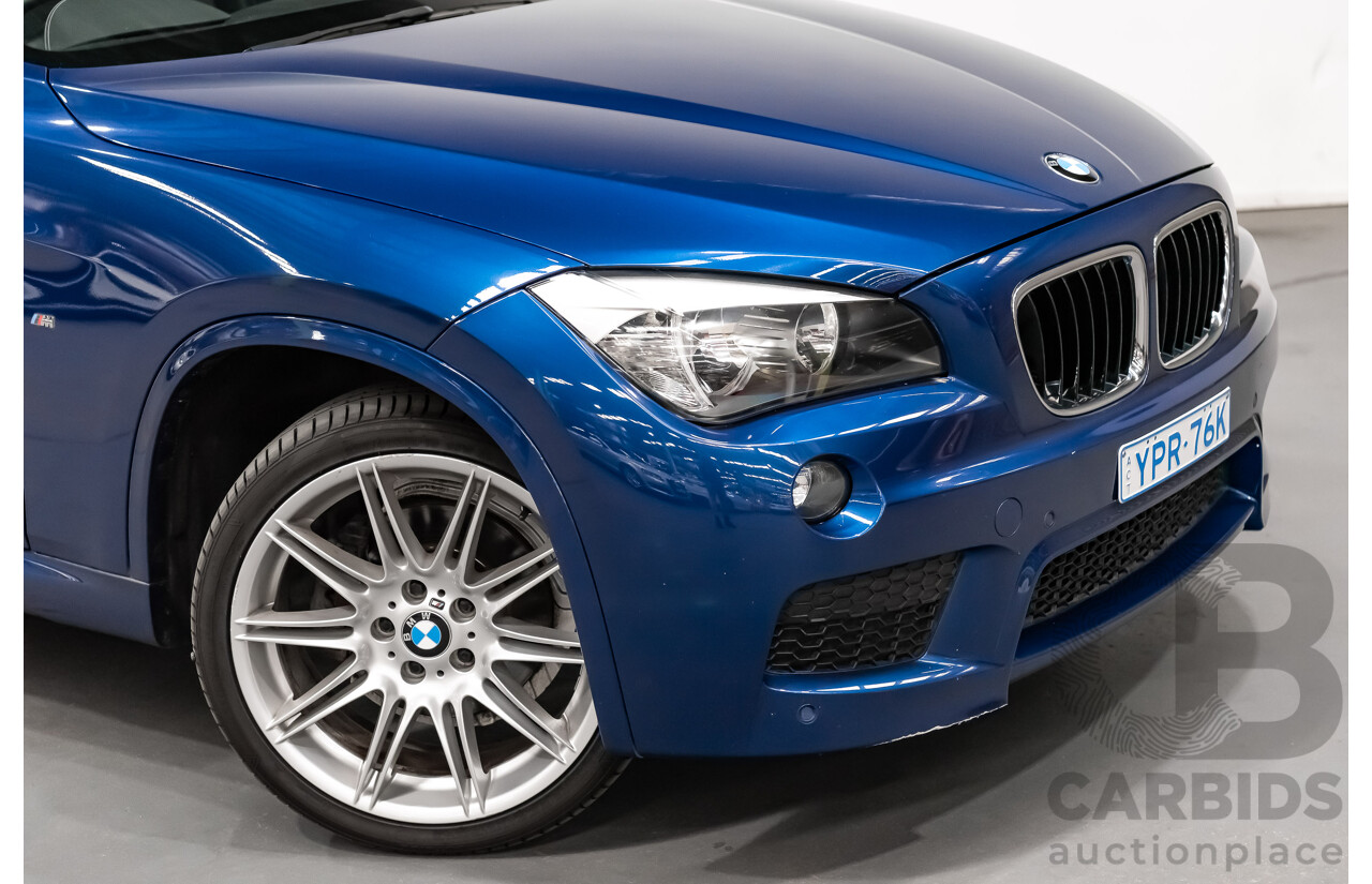 10/2014 BMW X1 S-drive 18d E84 MY15 4d Wagon Deep Sea Blue Metallic Turbo Diesel 2.0L