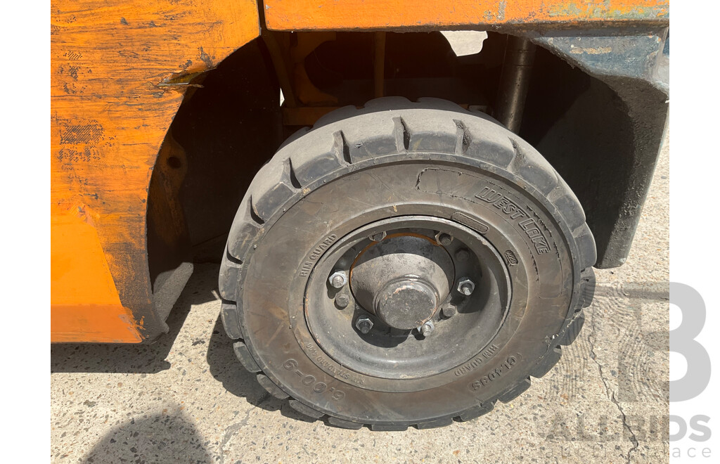 TOYOTA 62-8FD25 (Model E62) Forklift - Flame Proof