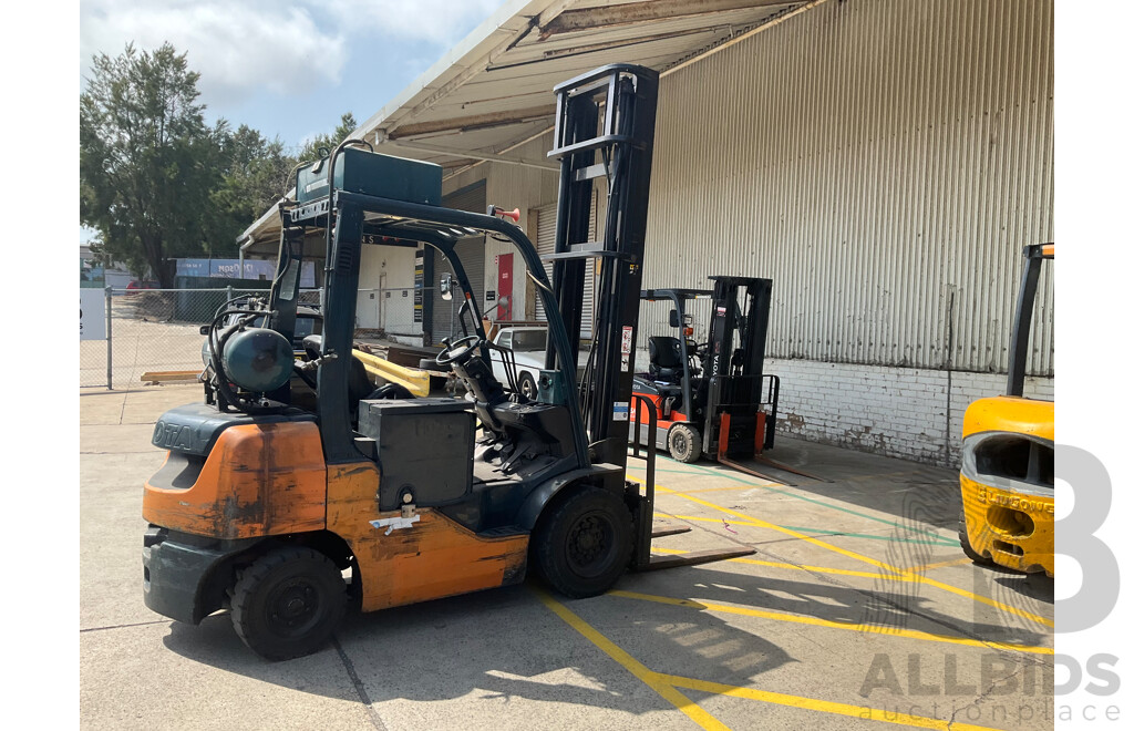 TOYOTA 62-8FD25 (Model E62) Forklift - Flame Proof