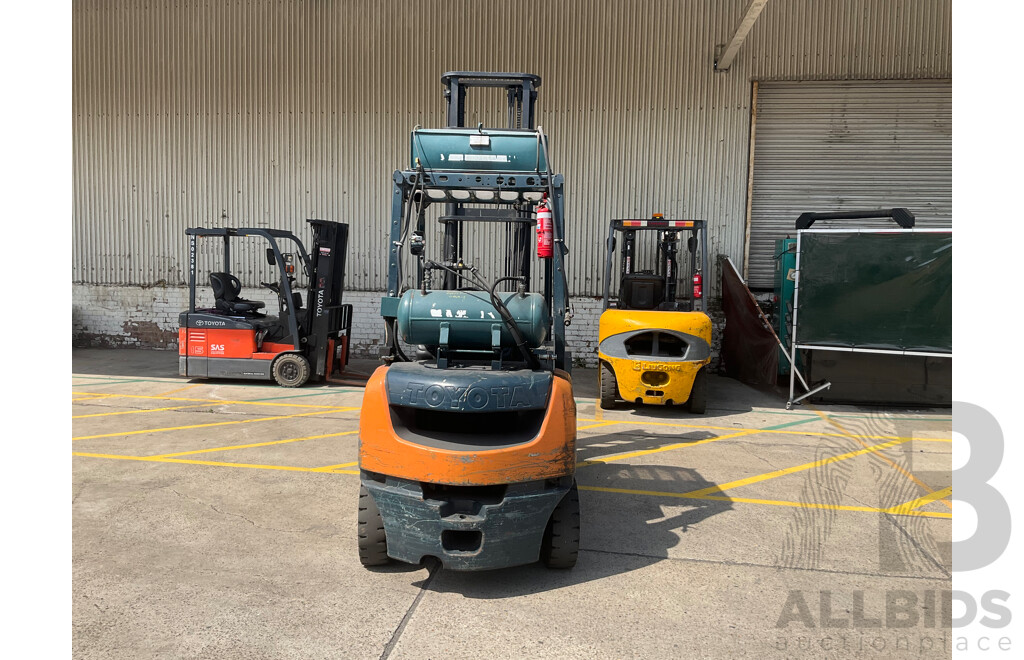 TOYOTA 62-8FD25 (Model E62) Forklift - Flame Proof