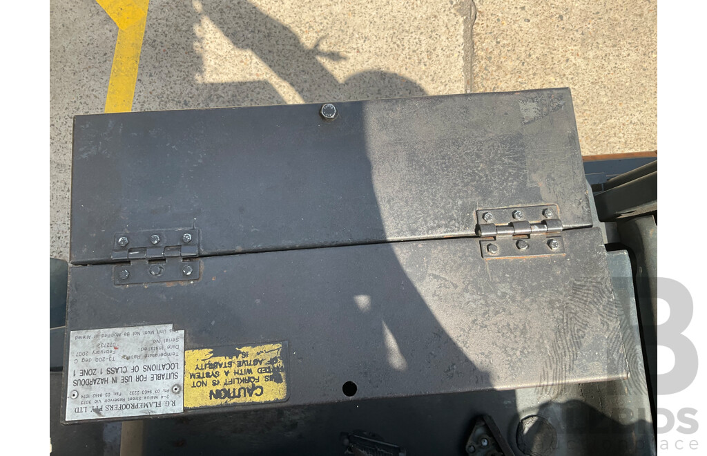 TOYOTA 62-8FD25 (Model E62) Forklift - Flame Proof