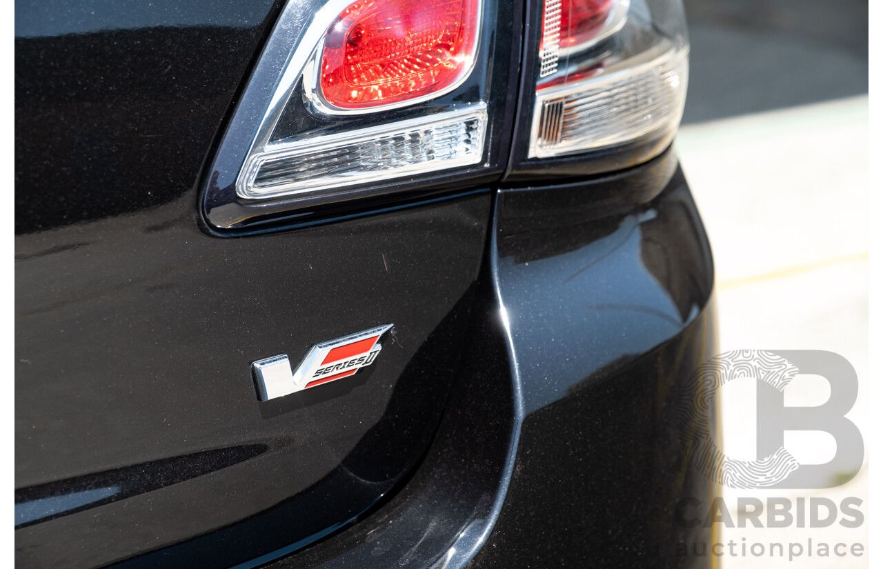 2/2016 Holden Commodore SS-V Redline VF2 4d Sedan Black Supercharged V8 6.2L - Modified