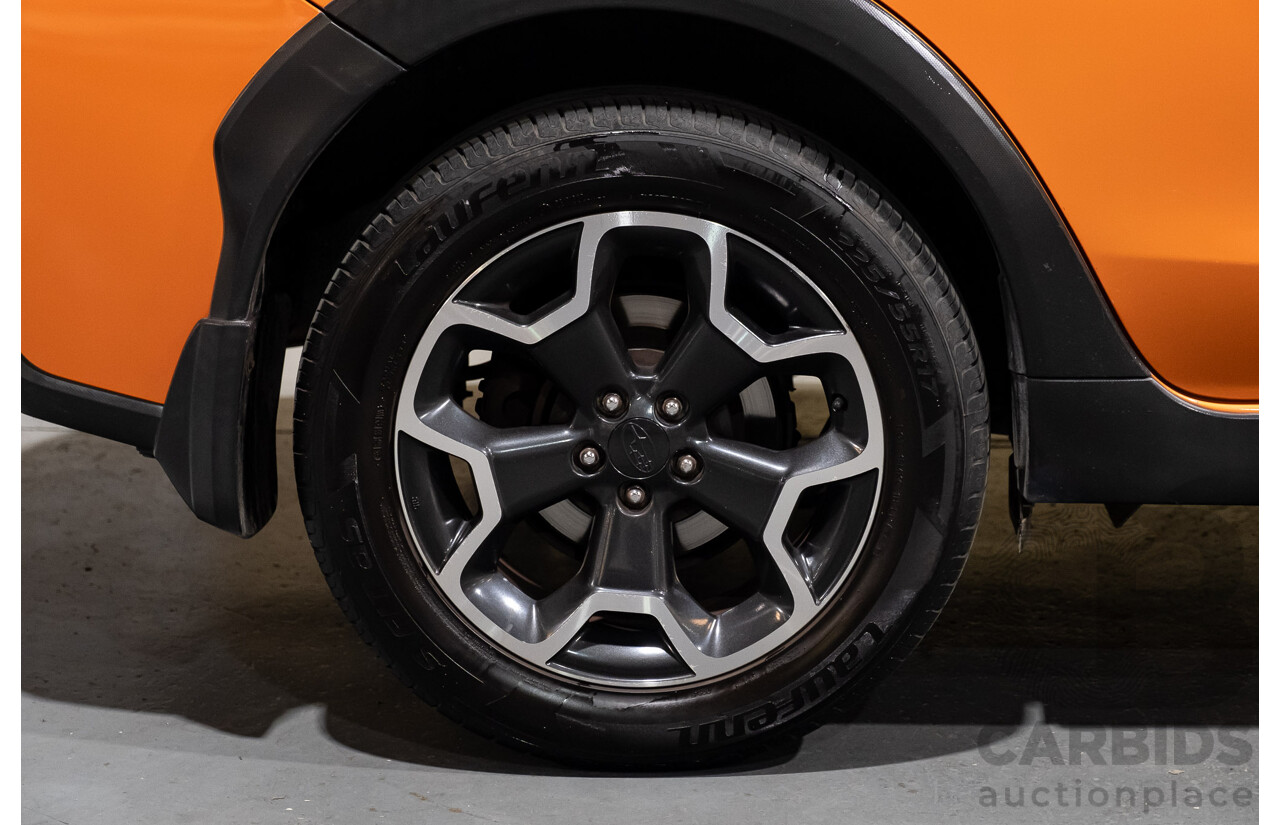 9/2012 Subaru XV 2.0i-S (AWD) MY13 4d Wagon Orange 2.0L