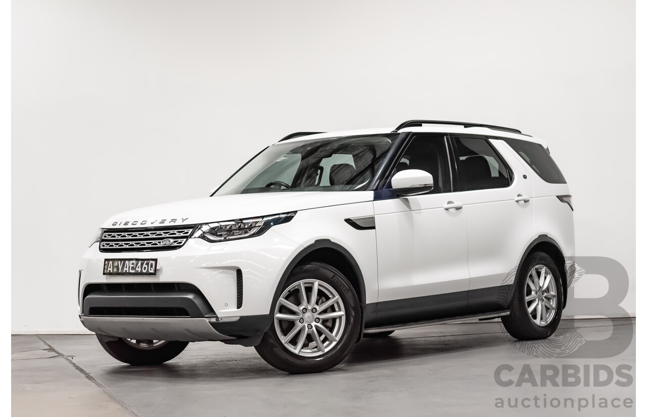 1/2018 Land Rover Discovery Series 5 TD4 HSE (4x4) L462 MY18 4d Wagon Polaris White Turbo Diesel 2.0L - 7 Seater