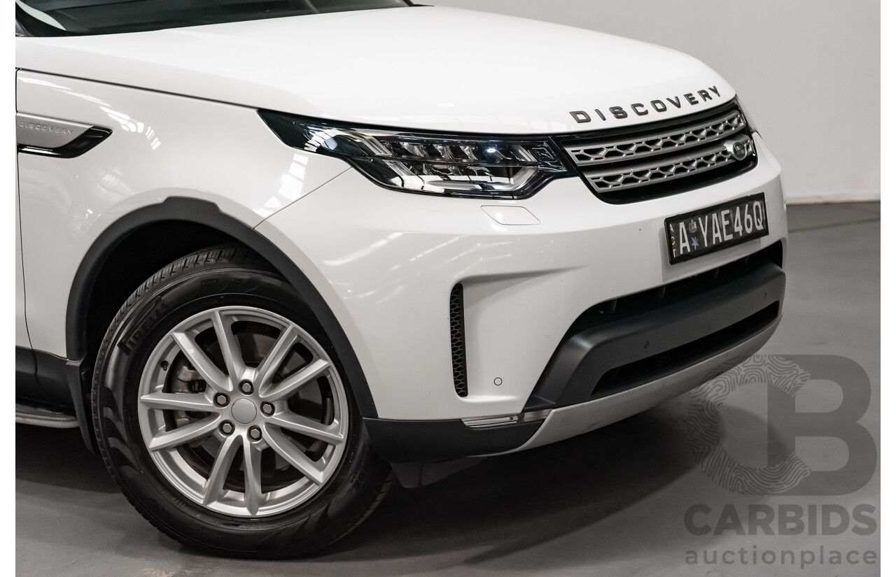 1/2018 Land Rover Discovery Series 5 TD4 HSE (4x4) L462 MY18 4d Wagon Polaris White Turbo Diesel 2.0L - 7 Seater