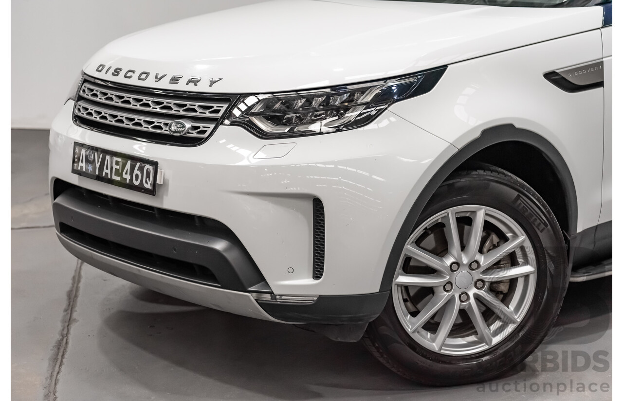 1/2018 Land Rover Discovery Series 5 TD4 HSE (4x4) L462 MY18 4d Wagon Polaris White Turbo Diesel 2.0L - 7 Seater