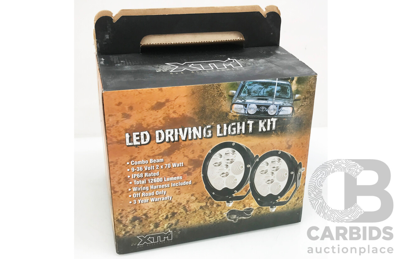 XTM 4x4 Accessories LED Driving Light Kit