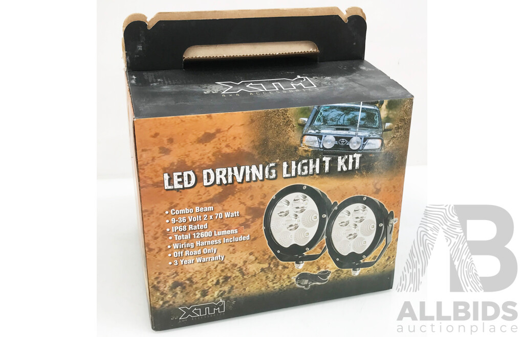 XTM 4x4 Accessories LED Driving Light Kit