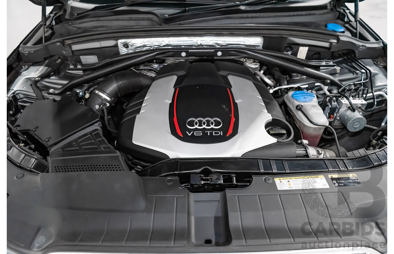 7/2014 Audi SQ5 3.0 TDI (AWD) Quattro 8R MY14 5d Wagon Monsoon Grey Metallic Turbo Diesel V6 3.0L