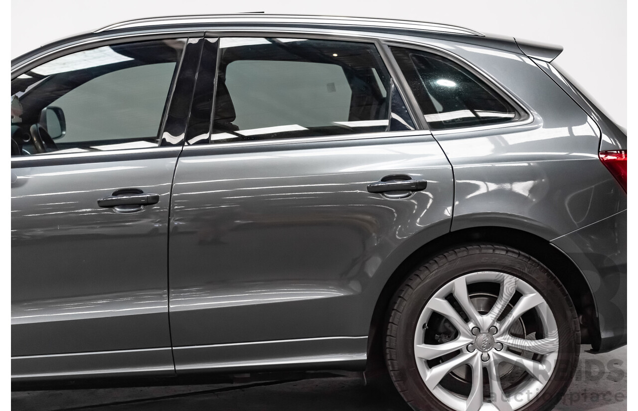 7/2014 Audi SQ5 3.0 TDI (AWD) Quattro 8R MY14 5d Wagon Monsoon Grey Metallic Turbo Diesel V6 3.0L