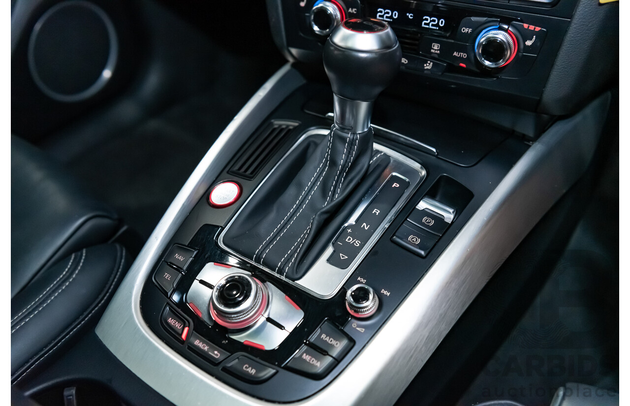 7/2014 Audi SQ5 3.0 TDI (AWD) Quattro 8R MY14 5d Wagon Monsoon Grey Metallic Turbo Diesel V6 3.0L