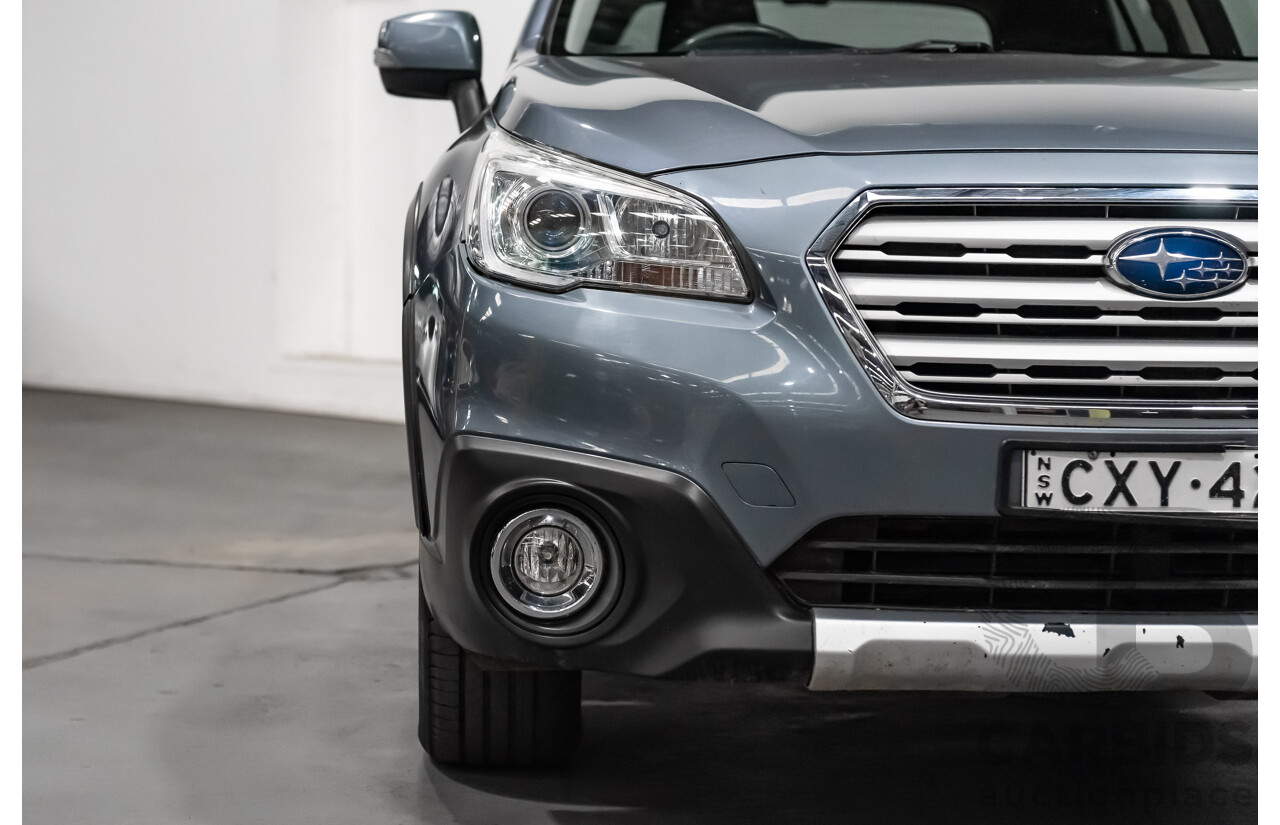 4/2015 Subaru Outback 2.5i (AWD) MY15 4d Wagon Platinum Grey Metallic 2.5L