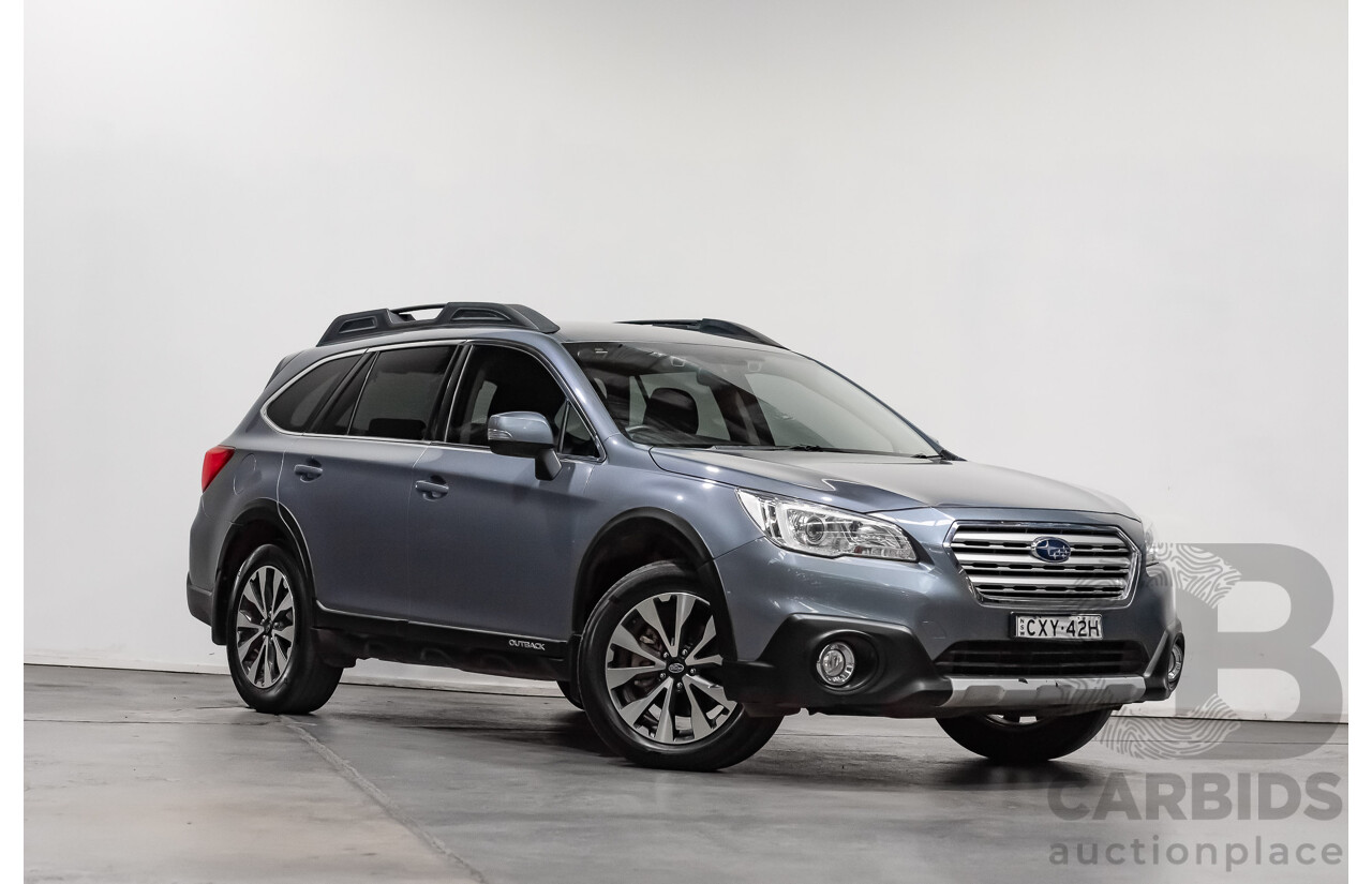 4/2015 Subaru Outback 2.5i (AWD) MY15 4d Wagon Platinum Grey Metallic 2.5L