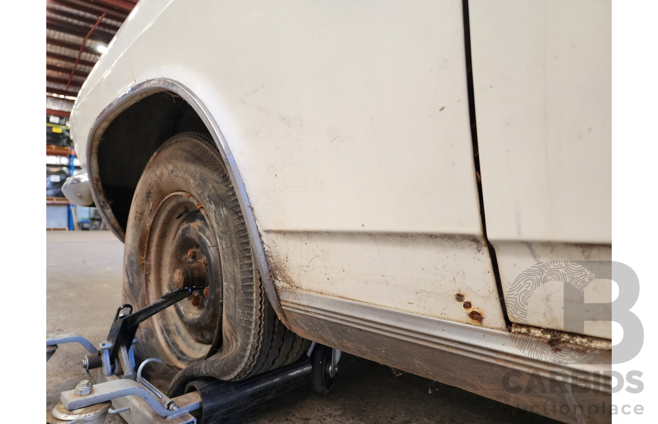 01/1968 Holden HR Premier 4d Sedan White 3.0L - "Barn Find" Project Car