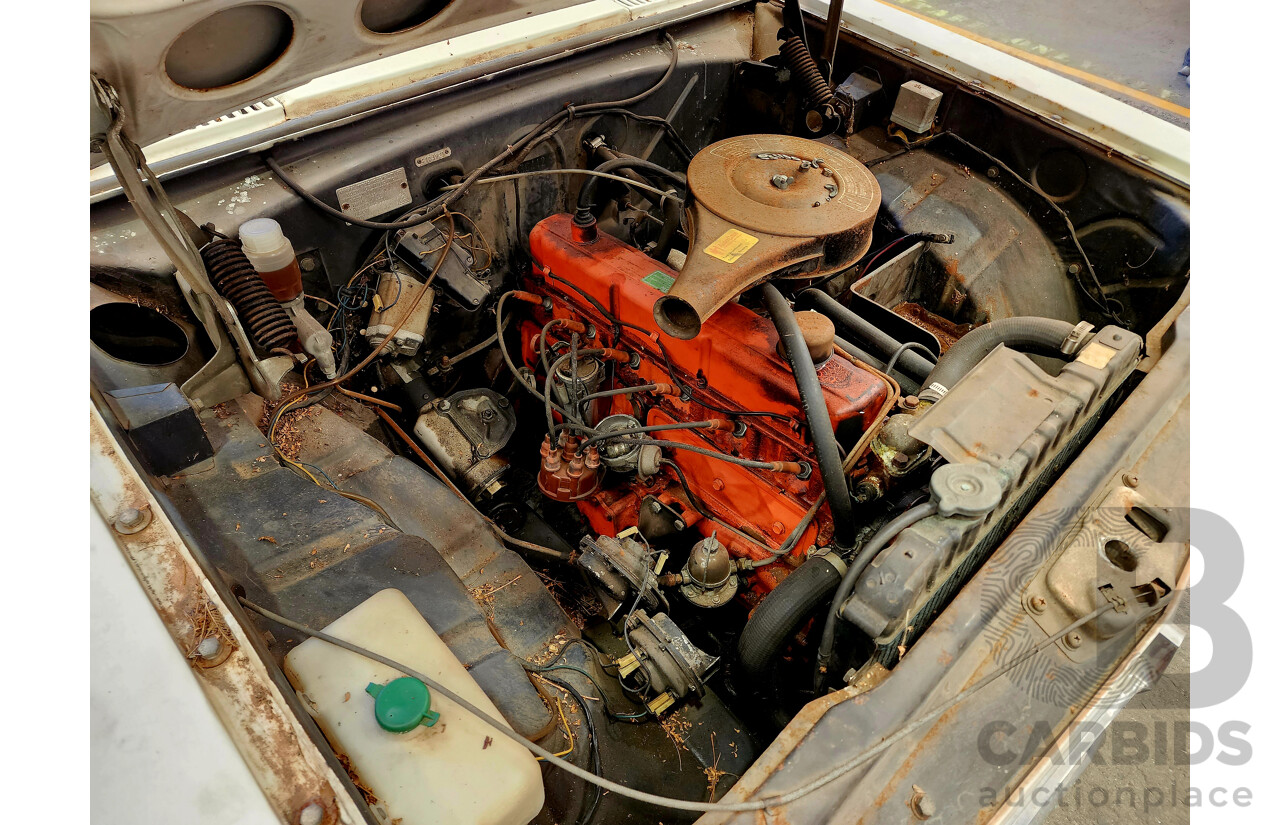 01/1968 Holden HR Premier 4d Sedan White 3.0L - "Barn Find" Project Car