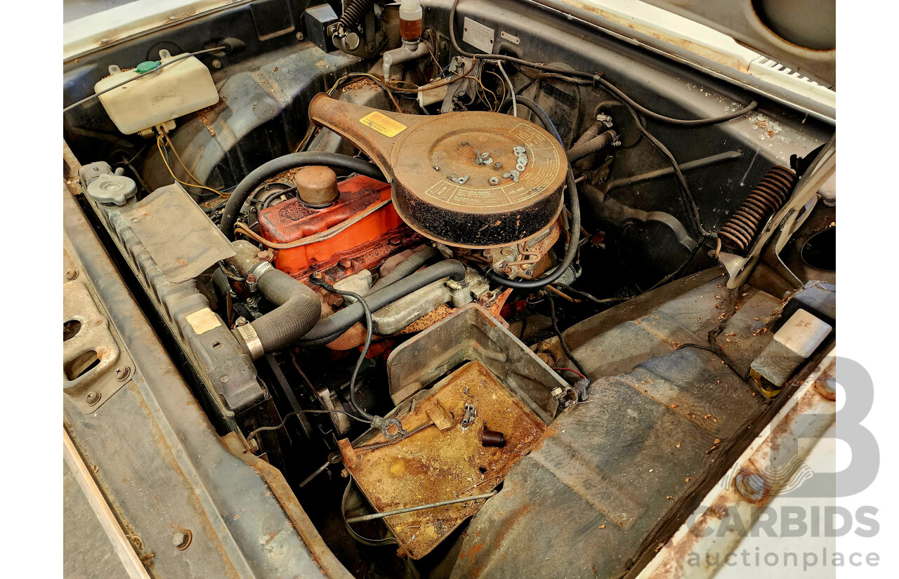 01/1968 Holden HR Premier 4d Sedan White 3.0L - "Barn Find" Project Car