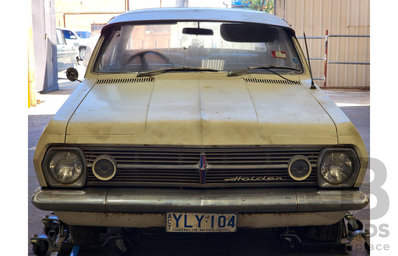 01/1968 Holden HR Premier 4d Sedan White 3.0L - "Barn Find" Project Car