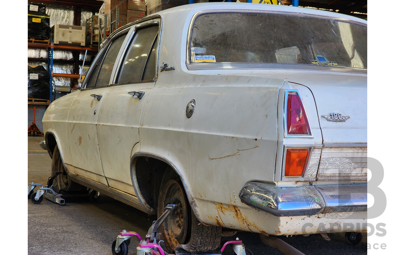 01/1968 Holden HR Premier 4d Sedan White 3.0L - "Barn Find" Project Car