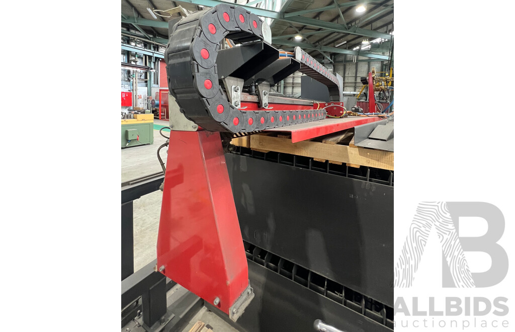 Pierce Control Automation Scorpian 2000GP Plasma Cutter & Kjellberg Finsterwalde Cut Fire 100i