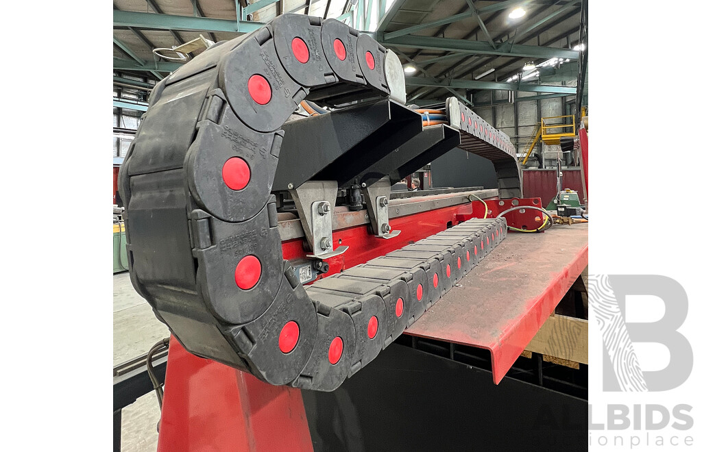 Pierce Control Automation Scorpian 2000GP Plasma Cutter & Kjellberg Finsterwalde Cut Fire 100i