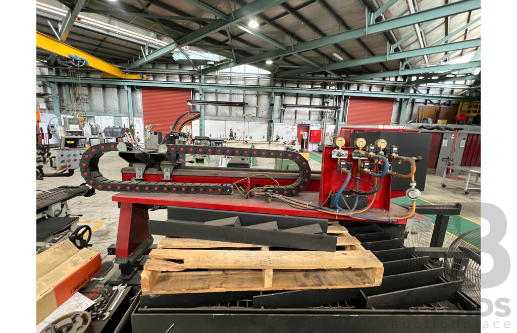 Pierce Control Automation Scorpian 2000GP Plasma Cutter & Kjellberg Finsterwalde Cut Fire 100i